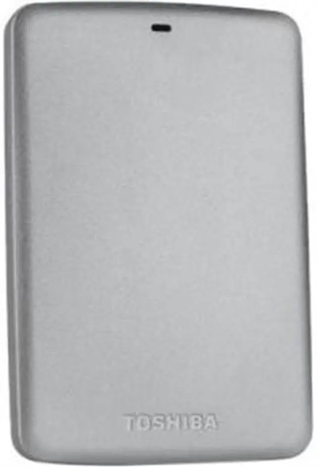 Main image of TOSHIBA 1TB Canvio Basics Portable Hard Drive USB 3.0 Model HDTB310XS3AA Silver
