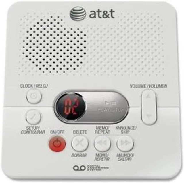 Alt view image 4 of 18 - ATT ATT1740 DIGITAL ANSWERING SYSTEM W/ 60 MIN