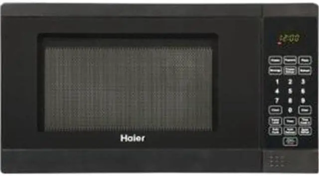 Alt view image 5 of 9 - Haier Digital Countertop Microwave Oven 0.7 Cu. Ft. 700-Watt Black HMC720BEBB
