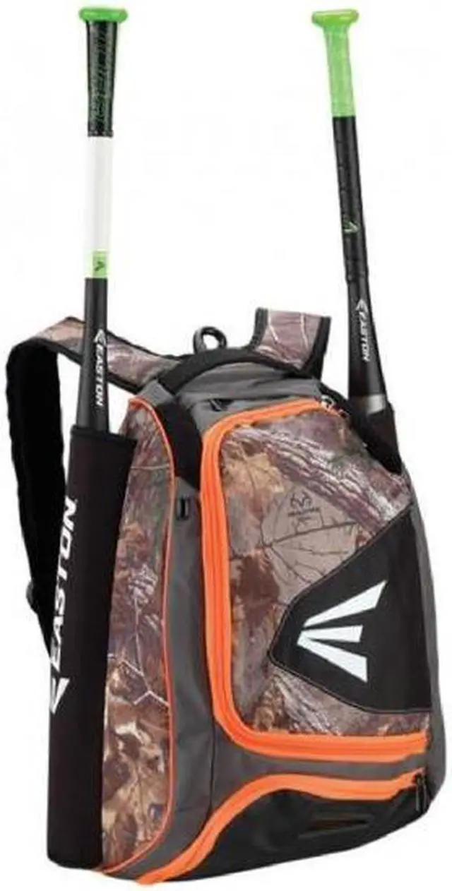 Alt view image 9 of 11 - Easton E200P Real Tree Bat Pack Backpack Equipment Bag Baseball / Softball New!