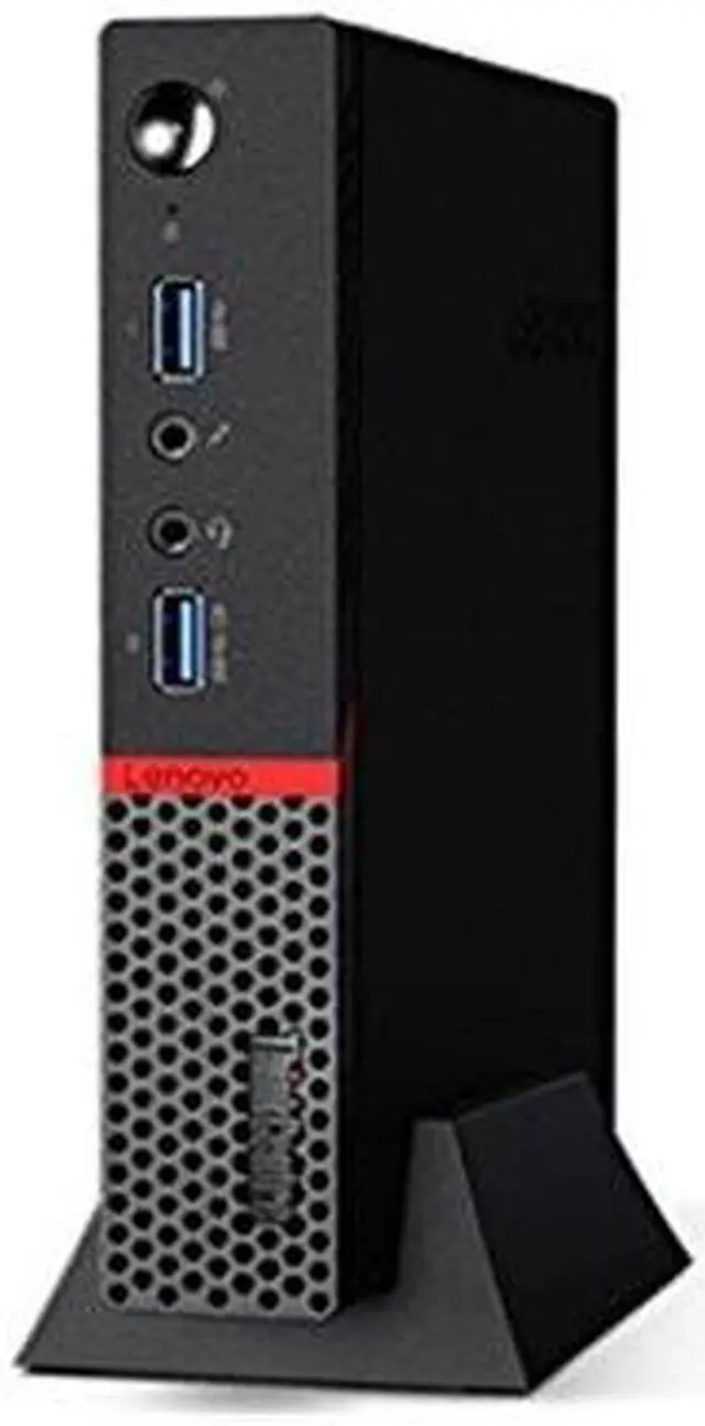 Alt view image 3 of 9 - Lenovo Desktop PC ThinkCentre M700 (10HY002AUS) Intel Core i5-6500T 8GB DDR4 256GB SSD Intel HD Graphics 530 Windows 7 Professional 64-Bit (Downgrade From Windows 10 Pro)