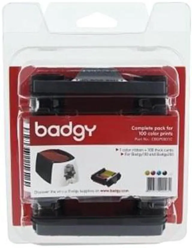 Main image of Evolis Ribbon/Card Kit