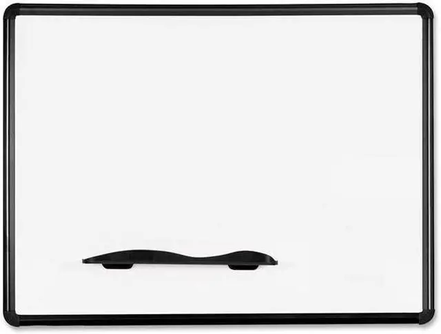 Alt view image 9 of 12 - Balt Presidential Trim Dry Erase Porcelain Whiteboard, Black Frame, 3x2 E2H2PBT1