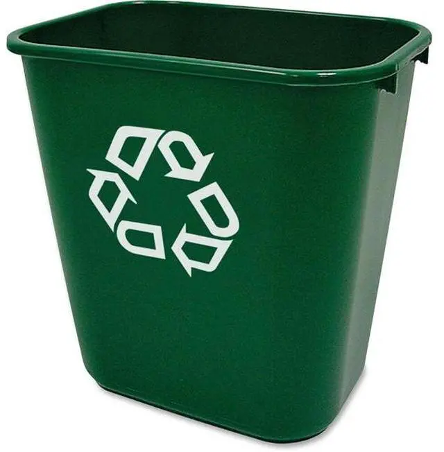 Main image of Rect Wstebskt Med 28 1/8 Qt Recy Imprt Gre
