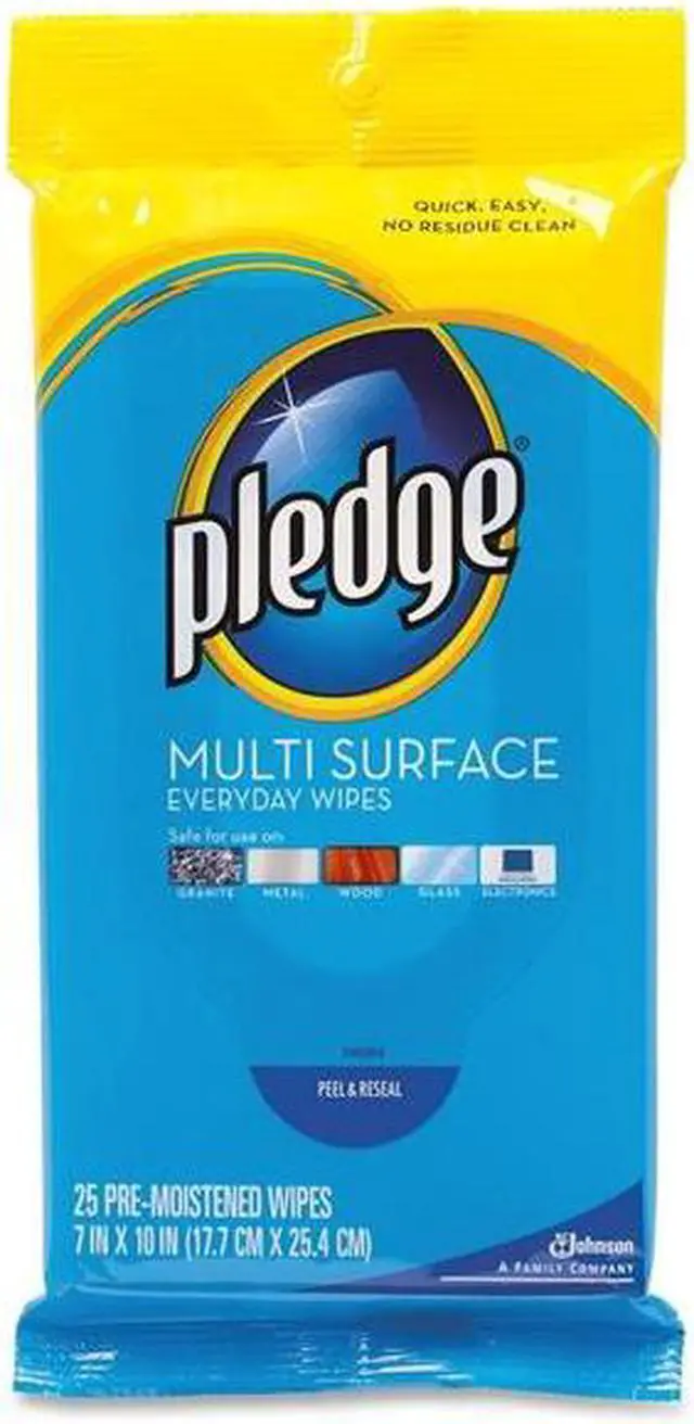 Alt view image 6 of 14 - Diversey Inc Surface Cleaning Wipes 25/PK 7"x8" Citrus Scent 644080EA