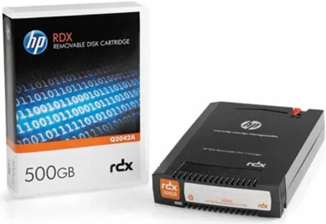 Alt view image 2 of 8 - HEWLETT PACKARD ENTERPRISE Q2042A HP RDX 500GB REMOVABLE DISK CARTRIDGE