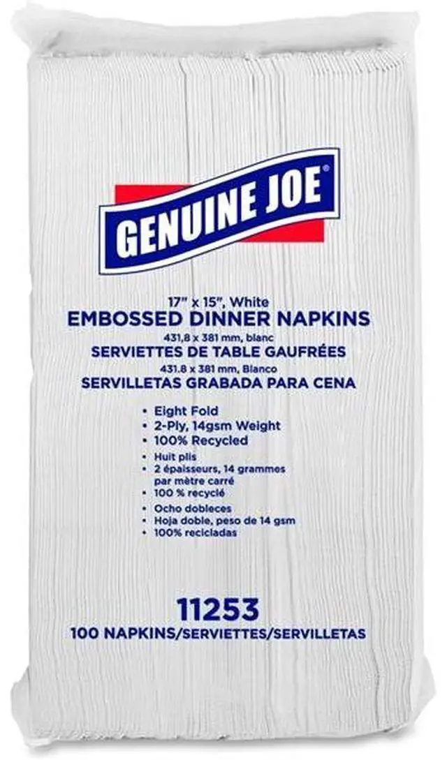 Alt view image 3 of 8 - Dinner Napkins 2-Ply 17"x15" 100/PK WE