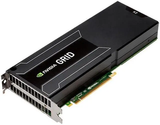 Alt view image 2 of 4 - HP 729851-B21 Nvidia Grid K2 - Graphics Card - 2 Gpus - Grid K2 - 8 Gb Gddr5 - Pci Express 3.0 X16 - For Hpe Proliant Sl250S Gen8, Ws460C Gen8