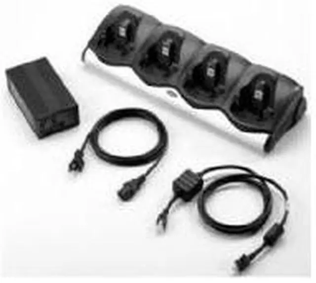 Alt view image 2 of 4 - Zebra Charge Only Cradle (4-Slot - Requires Line Cord 23844-00-00R)