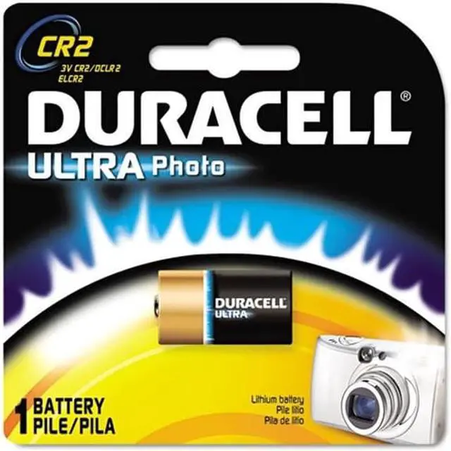 Alt view image 4 of 10 - Duracell Ultra CR2 Photo Lithium Battery, 3 Volt, 800 mAh, 2 Pack #DLCR2B2