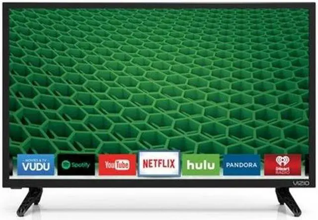 Alt view image 4 of 6 - VIZIO D24-D1 24-Inch 1080p HD Smart LED TV - Black
