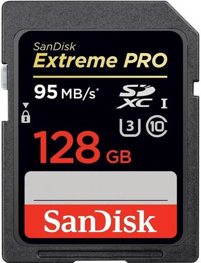 Alt view image 4 of 9 - SanDisk - SDSDXP-128G-A46 - SanDisk Extreme Pro 128 GB SDXC - Class 10/UHS-I - 95 MB/s Read - 90 MB/s Write - 1 Card -