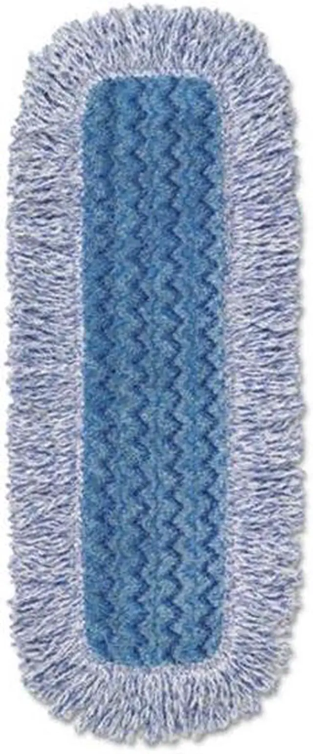 Alt view image 3 of 3 - RUBBERMAID COMMERCIAL FGQ41600BL00 18 in Quick Change Mop Pad, Blue, No Handle