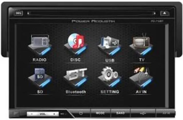Alt view image 8 of 20 - 7IN 1DIN TSCRN W DVD BLTH