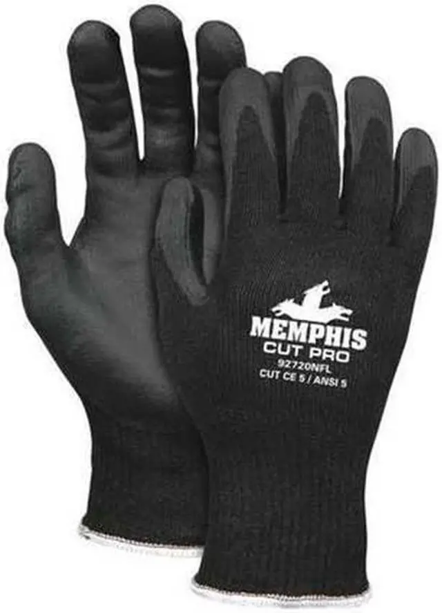 Main image of Mcr Safety Cut Resistant Gloves Black 10 Gauge  92720NFXL