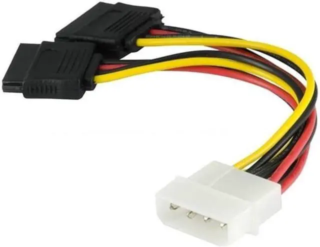 Alt view image 2 of 6 - Supermicro CBL-0082L Cable 6 SATA Y Split Power Adapter Cable PB Free