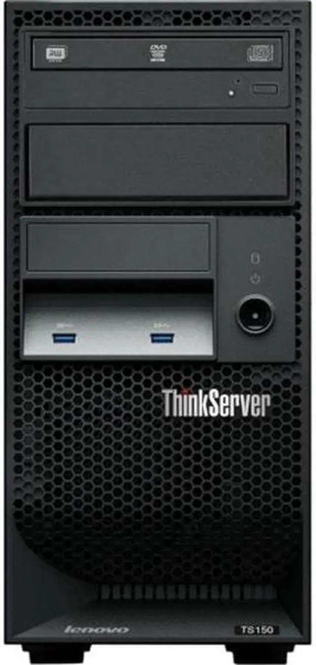 Alt view image 3 of 3 - Lenovo ThinkServer TS150 Server System Intel Xeon E3-1245 v5 3.5 GHz 8GB DDR4-2133 70LV0037UX