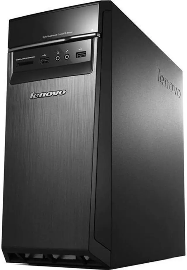 Alt view image 6 of 8 - Lenovo Desktop Computer H50-55 (90BG004TUS) 16GB DDR3 2TB HDD AMD Radeon R7 350 Windows 10 Home 64-Bit