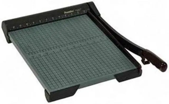 Main image of The Original Green Paper Trimmer 20 Sheets Wood Base 13" x 17 1/2"
