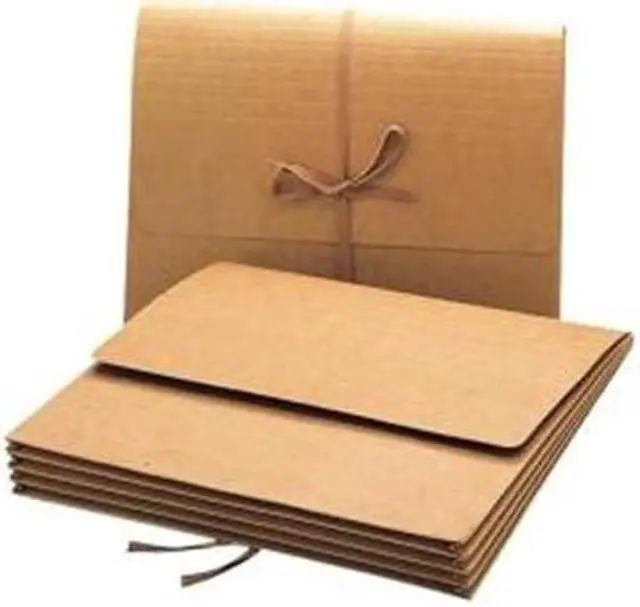 Alt view image 4 of 4 - Smead Manufacturing Company SMD71053 Expand Wallet W-Cloth Ties- 3-.50in. Exp- 11-.75in.x9-.50in.