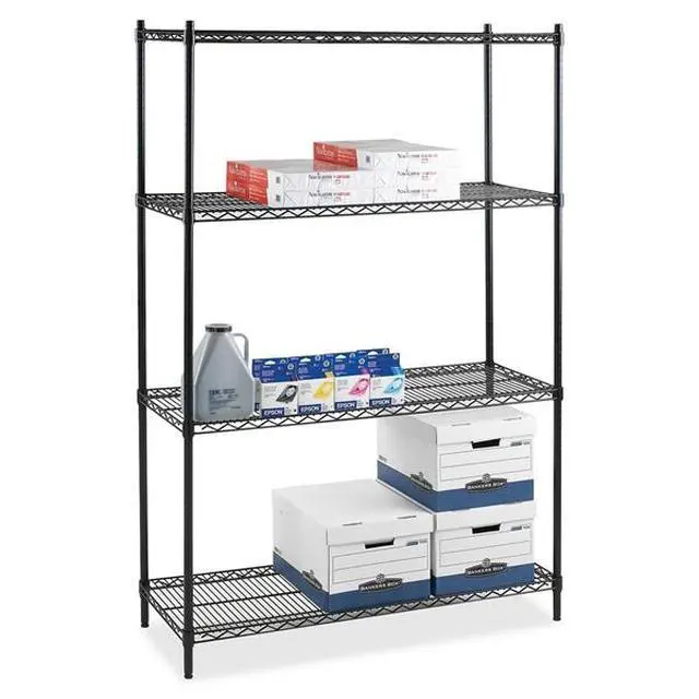 Alt view image 4 of 11 - LORELL Industrial Wire Shelving (LLR69140)