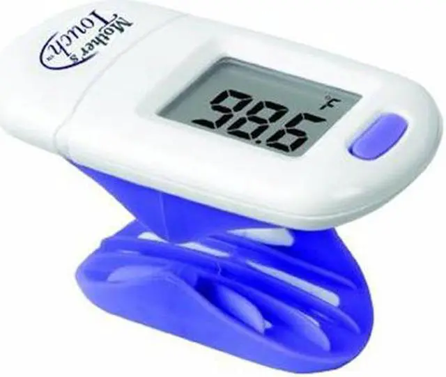 Alt view image 2 of 5 - Veridian Healthcare Mother's Touch Forehead Thermometer - Non-invasive, Memory Recall, Auto-off, Latex-free, Temperature Tone, BPA Free - For Forehead