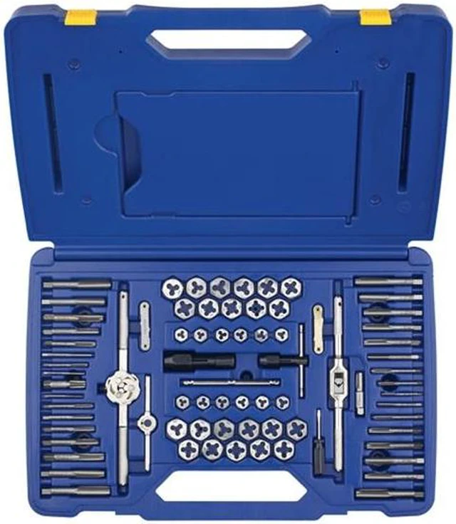 Alt view image 3 of 3 - Hanson 26376 76-Piece SAE / Metric Tap and Die Super Set