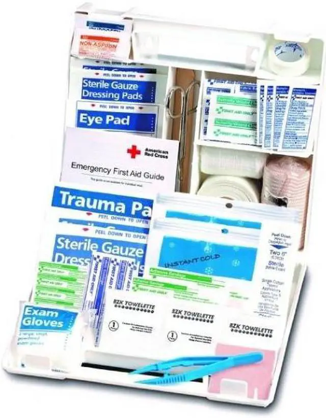 Alt view image 2 of 15 - Sports First Aid Kit for 10 People 71 Pieces/Kit