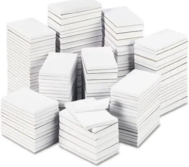 Alt view image 3 of 10 - UNIVERSAL Bulk Scratch Pads Unruled 3 x 5 White 180 100 Sheet Pads/Carton 35623
