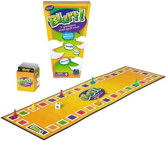 Alt view image 9 of 15 - Educational Insights Blurt! Vocabulary Building Board Game