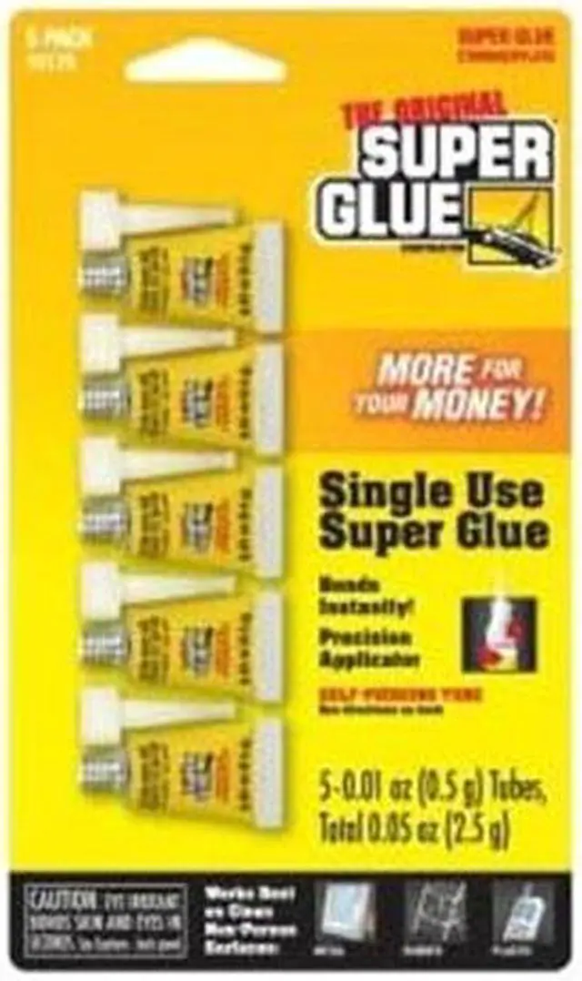 Alt view image 5 of 13 - Super Glue Corp. 15175-12 Super Glue Single Use Minis, 5 each of 1 Pack
