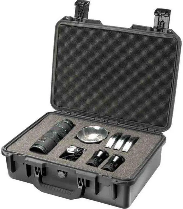 Alt view image 6 of 13 - PELICAN IM2300-00001 Black iM2300 Storm Case with Foam Interior