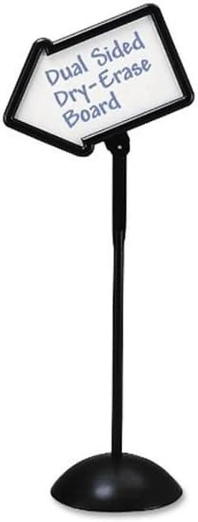 Alt view image 2 of 20 - Safco Double-Sided Arrow Sign Dry Erase Magnetic Steel 25 1/2 x 17 3/4 Black