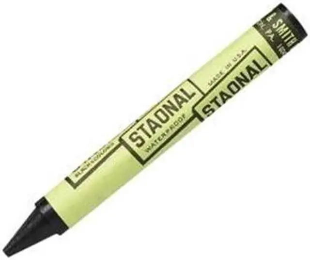 Alt view image 6 of 13 - Crayola Staonal Marking Crayons, Black, 8/Box 5200023051