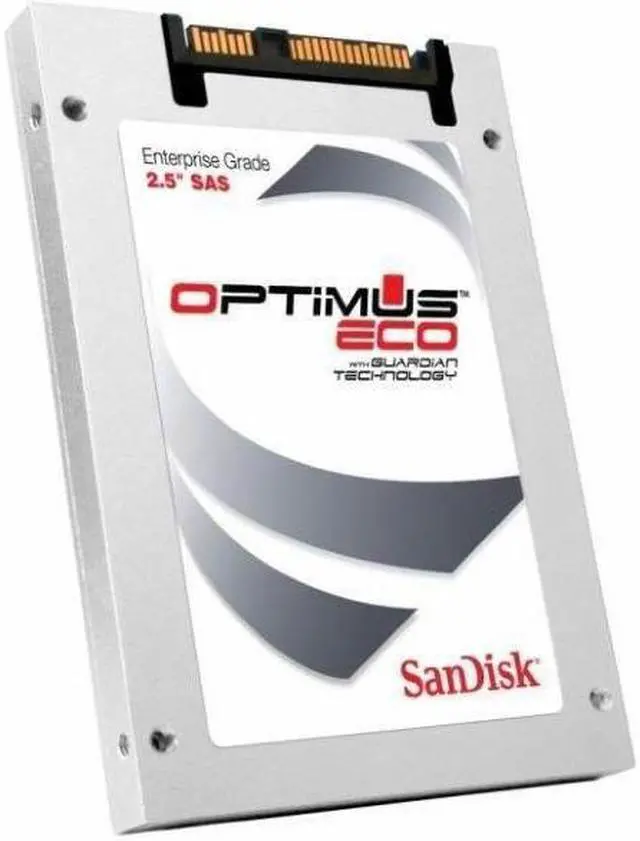 Alt view image 4 of 5 - SanDisk Optimus Eco SDLLOCDR-020T-5CA1 2.5" 2TB SAS 6Gb/s eMLC Enterprise Solid State Disk