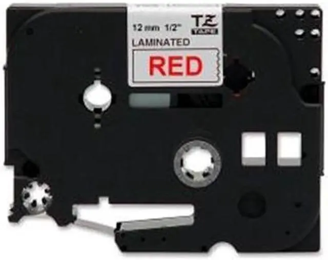 Alt view image 7 of 20 - Brother P-touch TZe Laminated Tape Cartridges - 1/2" Width x 26 1/5 ft Length - Rectangle - White - 1 / Each  BRTTZE232