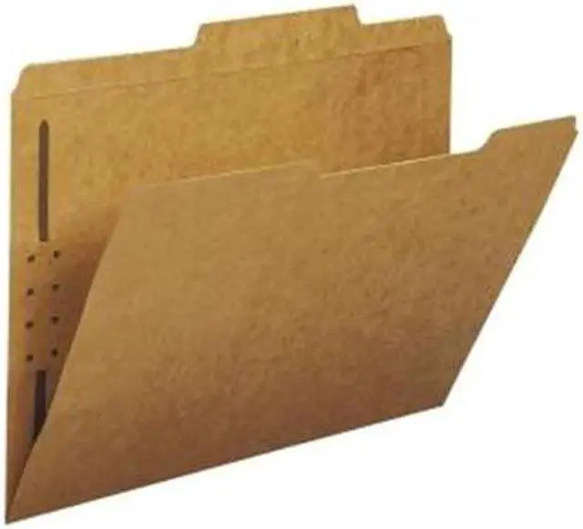Alt view image 4 of 8 - Smead Manufacturing Company SMD19834 Folder W-Fasteners- Legal- Kraft