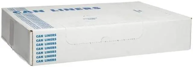 Alt view image 2 of 5 - Boardwalk 404622BLK High-Density Can Liners, 40 x 46, 45-Gal, 19 Micron Equivalent, Black, 25/Roll, 1 Roll