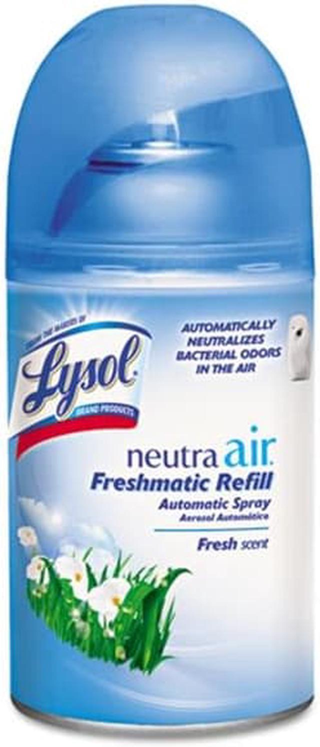 Alt view image 2 of 9 - LYSOL NEUTRA AIR FRESHMATIC 79831CT, Freshmatic Ultra Automatic Spray Disp. Refill, Fresh Scent, Aerosol, 6.17oz