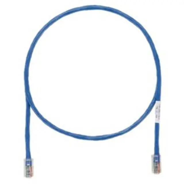 Alt view image 5 of 11 - Panduit UTPSP10BUY 10 ft. Cat 6 Blue Network Ethernet Cable