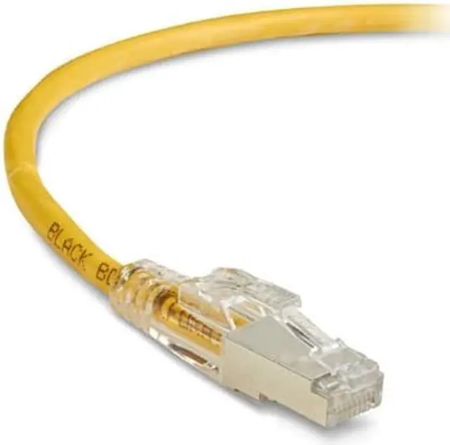 Alt view image 3 of 8 - GigaTrue® 3 CAT6 250-MHz Lockable, Shielded, Stranded, Backbone PVC Cable (Sc/FTP), 3-ft. (0.9-m), Yellow