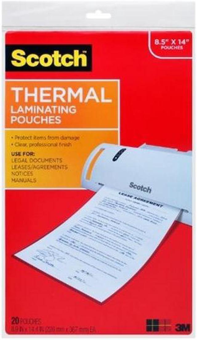 Legal Size Laminating Pouches