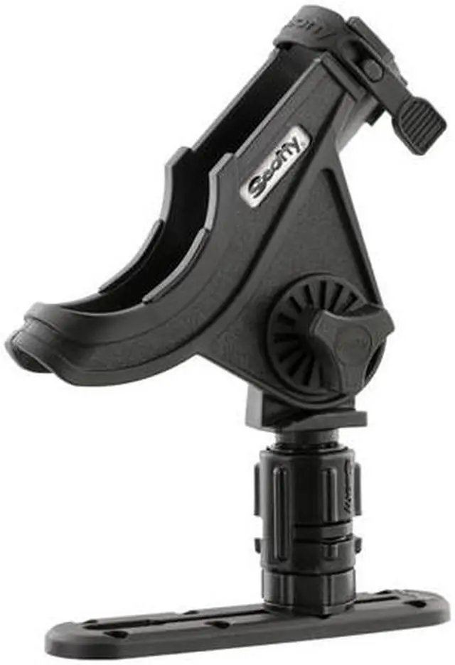 Main image of SCOTTY 282 BAITCASTER ROD HOLDER W/ GEARHEAD & 4" TRACK