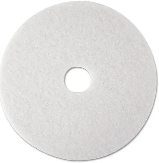 Main image of 3M Corporation MCO 08488 4100 Low-Spd Flr Polish Pad 24In white 5