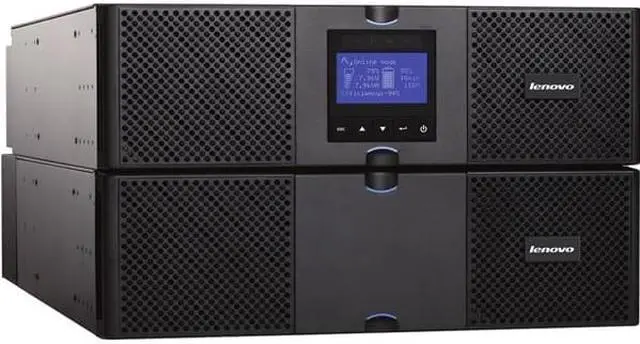 Alt view image 2 of 3 - Lenovo 55949KX Rt11Kva - Ups (Rack-Mountable / External) - Ac 200-240 V - 10 Kw - 11000 Va - Ethernet 10/100, Rs-232, Usb - Output Connectors: 4 - 6U - For System X3500 M4