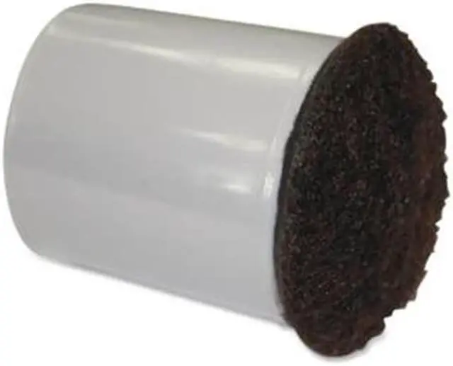 Alt view image 3 of 18 - Lorell Replacement Chair Tip w/Felt 3/4 16/Bag Gray 49323
