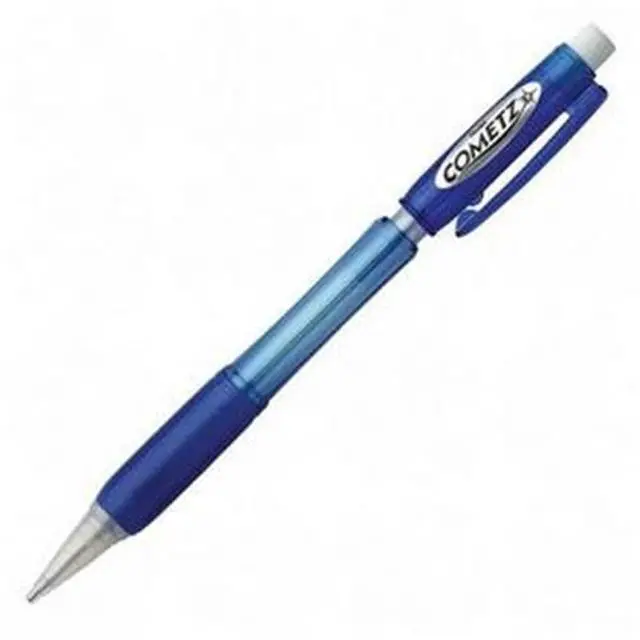 Alt view image 3 of 20 - Pentel Cometz Mechanical Pencil HB #2 .9mm Blue Dozen AX119C