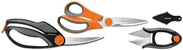 Alt view image 3 of 7 - Fiskars 510061-1001 3pc Kitchen Shear Set