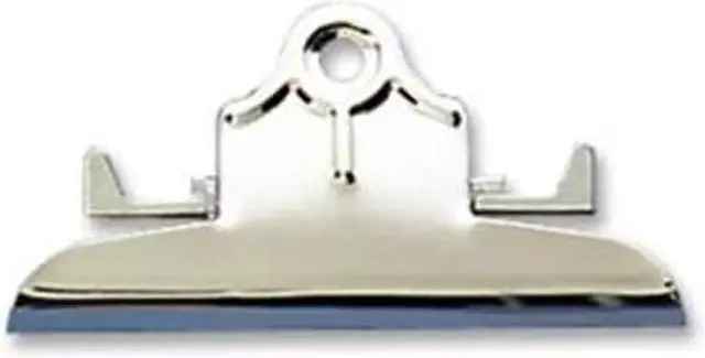 Alt view image 2 of 6 - Sparco Metal Clip For Clipboard 6" W Nickel-Plated Brown 00897