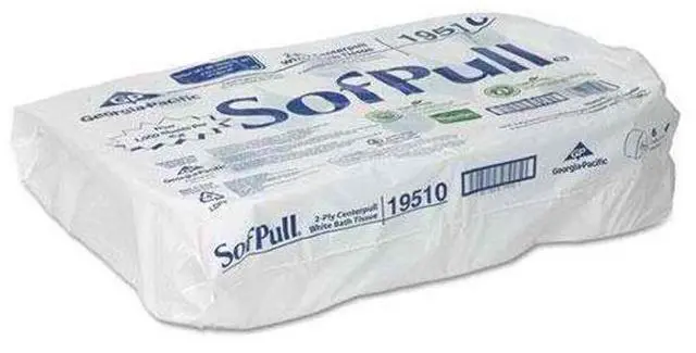Alt view image 2 of 12 - SofPull High Capacity Center Pull Tissue 1000 Sheets/Roll 6 Rolls/Carton 19510